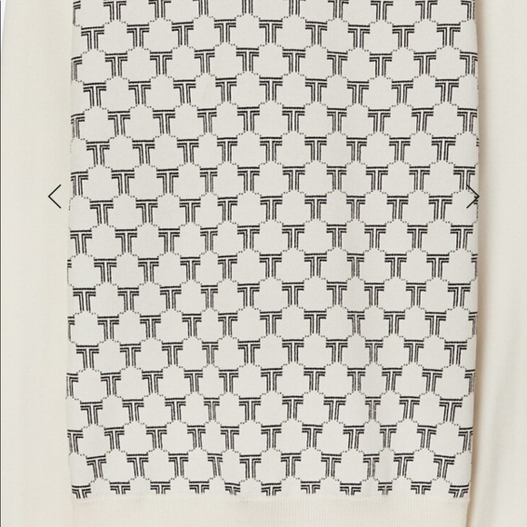 TORY BURCH NET-T JACQUARD SWEATER - Picture 6 of 6